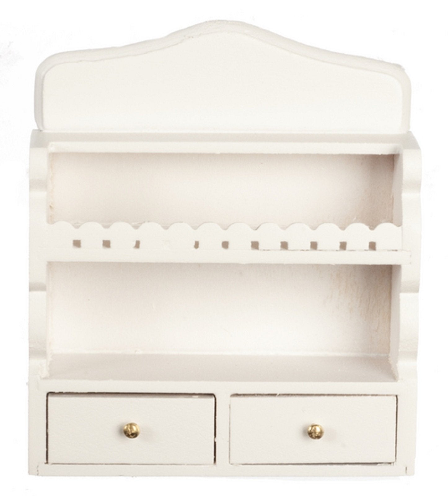 Dollhouse Miniature 1:12 Scale White Kitchen Wall Cabinet #T5606