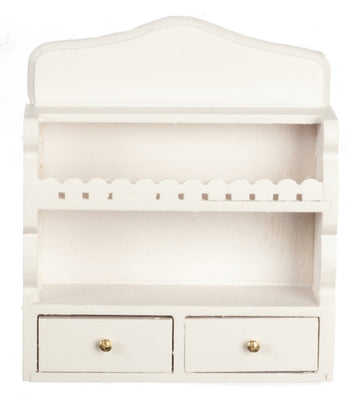 Dollhouse Miniature 1:12 Scale White Kitchen Wall Cabinet #T5606