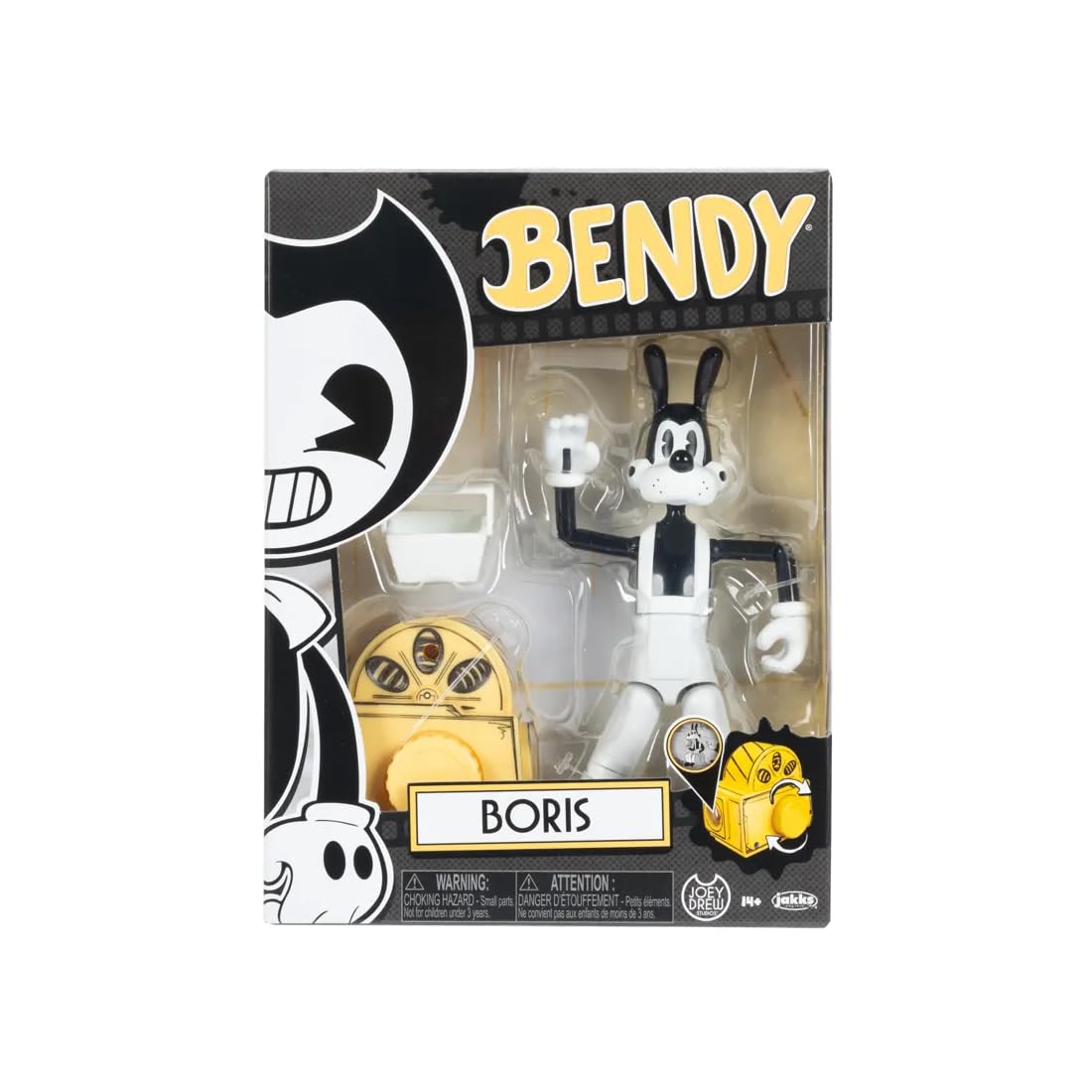 Bendy and the Ink Machine 5" Boris with Picnic Basket & Projector Wave #3 Action Figures