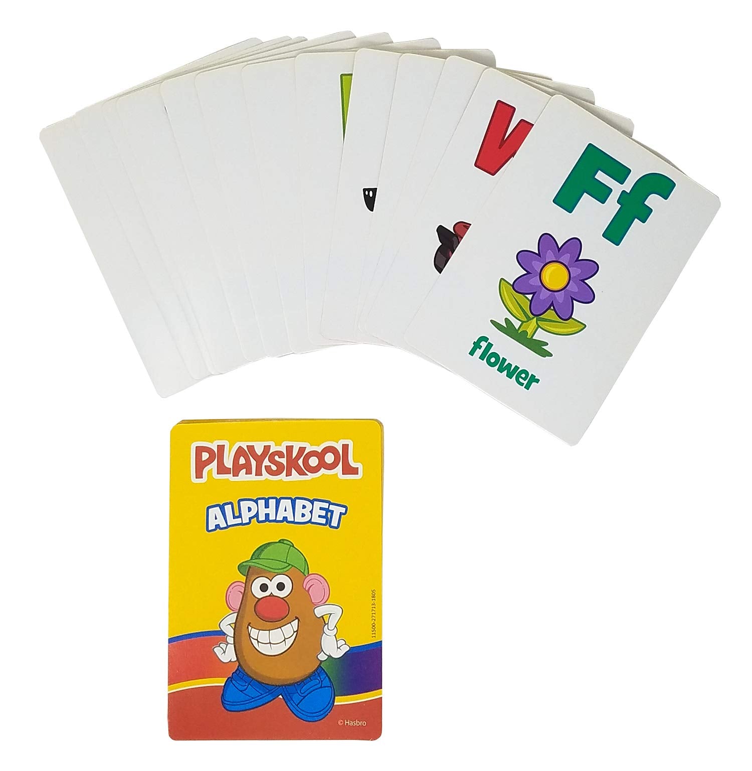 Playskool Flash Cards Value Pack - Alphabet/First Words/Shapes & Colors/Numbers PreK - K
