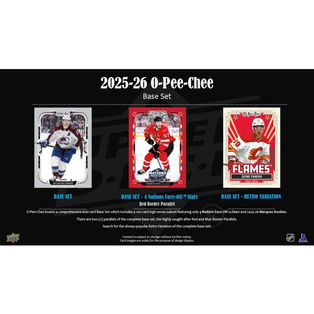 2025/26 Upper Deck O-Pee-Chee Hockey 9-Pack Blaster Box