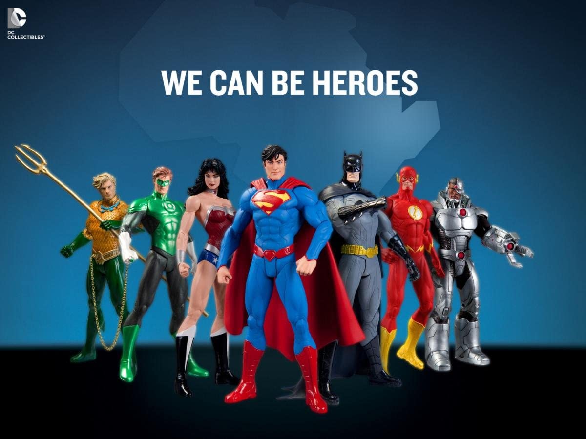 DC Collectibles Justice League 7-Pack Action Figure Box Set