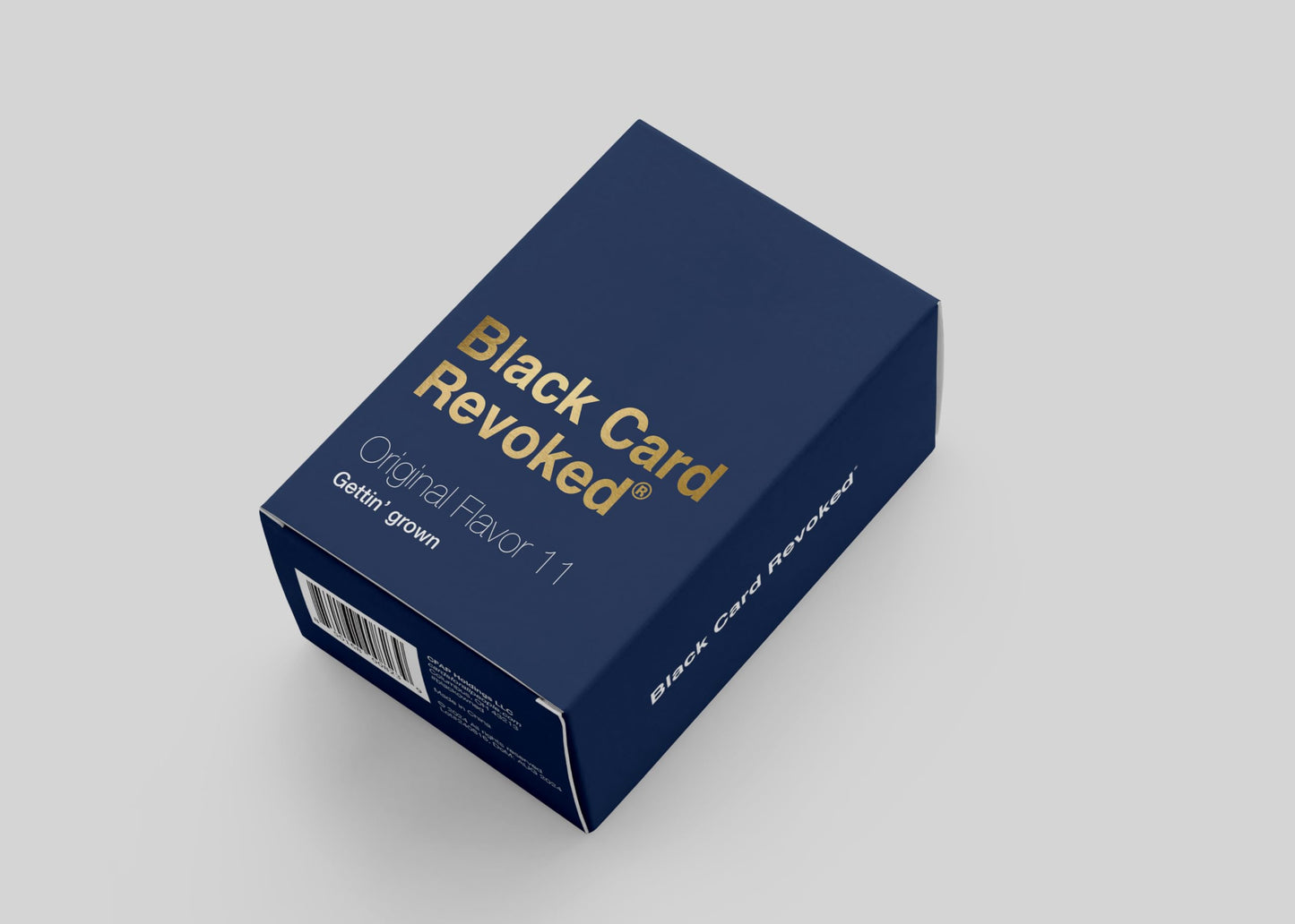 Black Card Revoked Edition Eleven - Gettin' Grown | Black Card Game full of Fun, Laughs, & Debates | Celebrate Being the New Adults at your Next