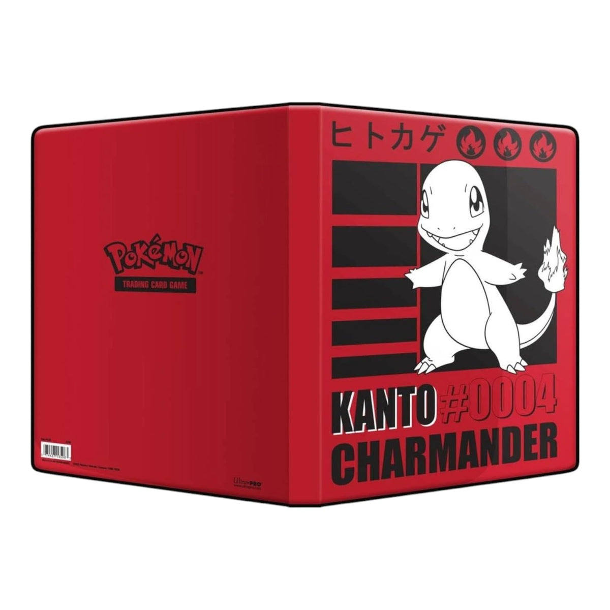 Ultra PRO - Charmander 9-Pocket Portfolio for Pokémon | TCG Binder Trading Card Album Collection Organizer CCG Portfolio Protector Card Sleeve