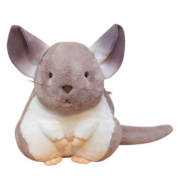 Cute Big Soft Toys Plush Chinchilla Stuffed Animals Toy Pillow Cushion Doll, Chinchilla Plushie Toys Best Birthday Christmas Fiesta Great Gifts