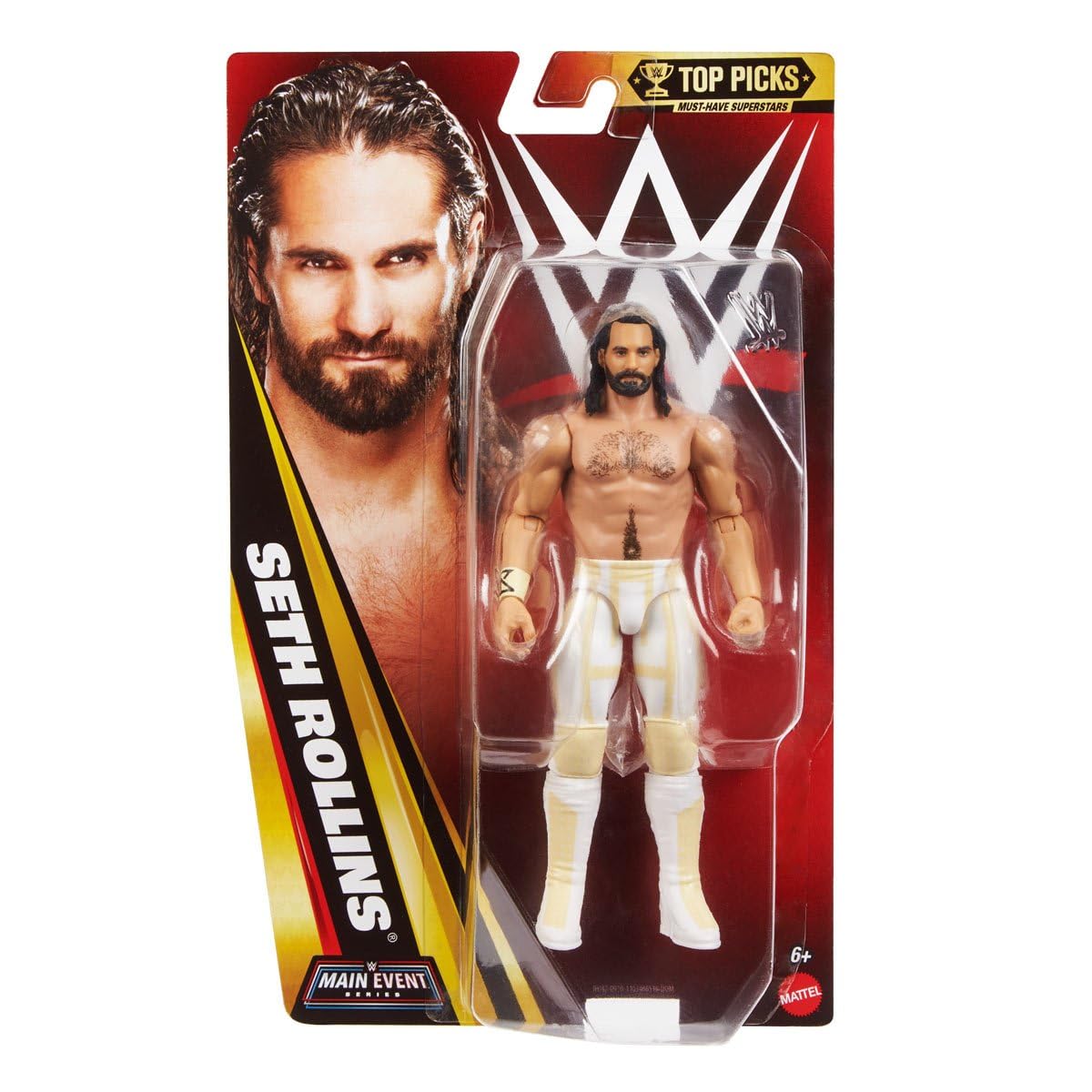WWE Main Event Series 2026 Wave 2 Seth Rollins 6" Action Figure