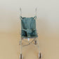 Doll Stroller - Neutral Color Lightweight & Flexible Stroller - Baby Doll Stroller for Kids 3+ - Chic Floral Print - 22" (Olive Green)
