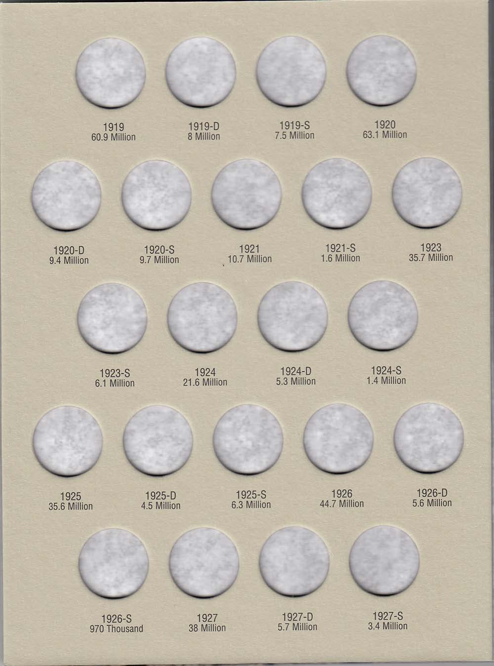 New Harris Buffalo Nickel 1913 - 1938 Coin Folder 2678