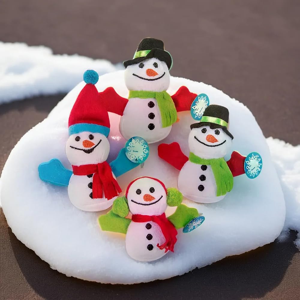 Plush Exchange Mini Snowmen- Toys - 24 Pieces