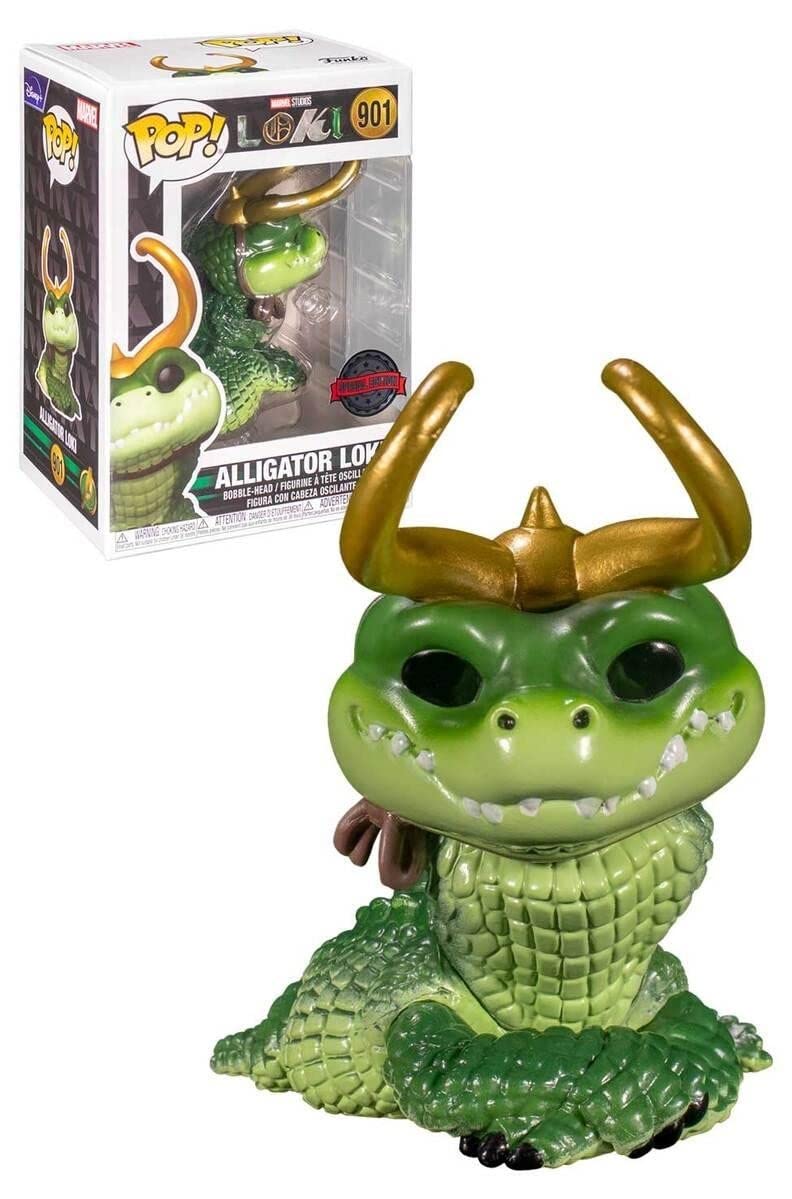 Funko Marvel Loki Pop! Alligator Loki Vinyl Bobble-Head Hot Topic Exclusive Multi None