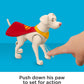 Fisher-Price DC League of Super-Pets Preschool Toy Hero Punch Krypto Poseable Figure & Accessories Set for Pretend Play Kids Ages 3+ Years