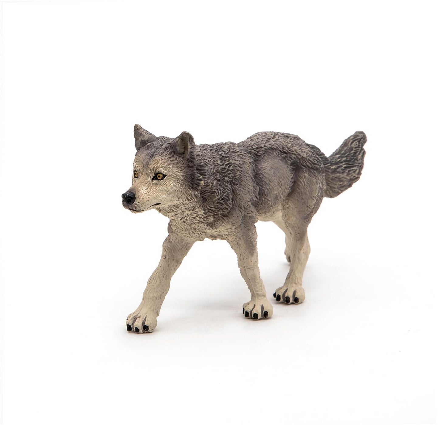 Papo - Realistic Grey She-Wolf Figure Toy for Kids - Ages 3+ - Wild Life Collection - Educational Play Pack Life - Gift Idea Toy for Girls and Boys