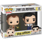 Funko Toby vs Michael: P o p ! TV Vinyl Figurine Bundle with 1 Compatible Protector (41917 - B)