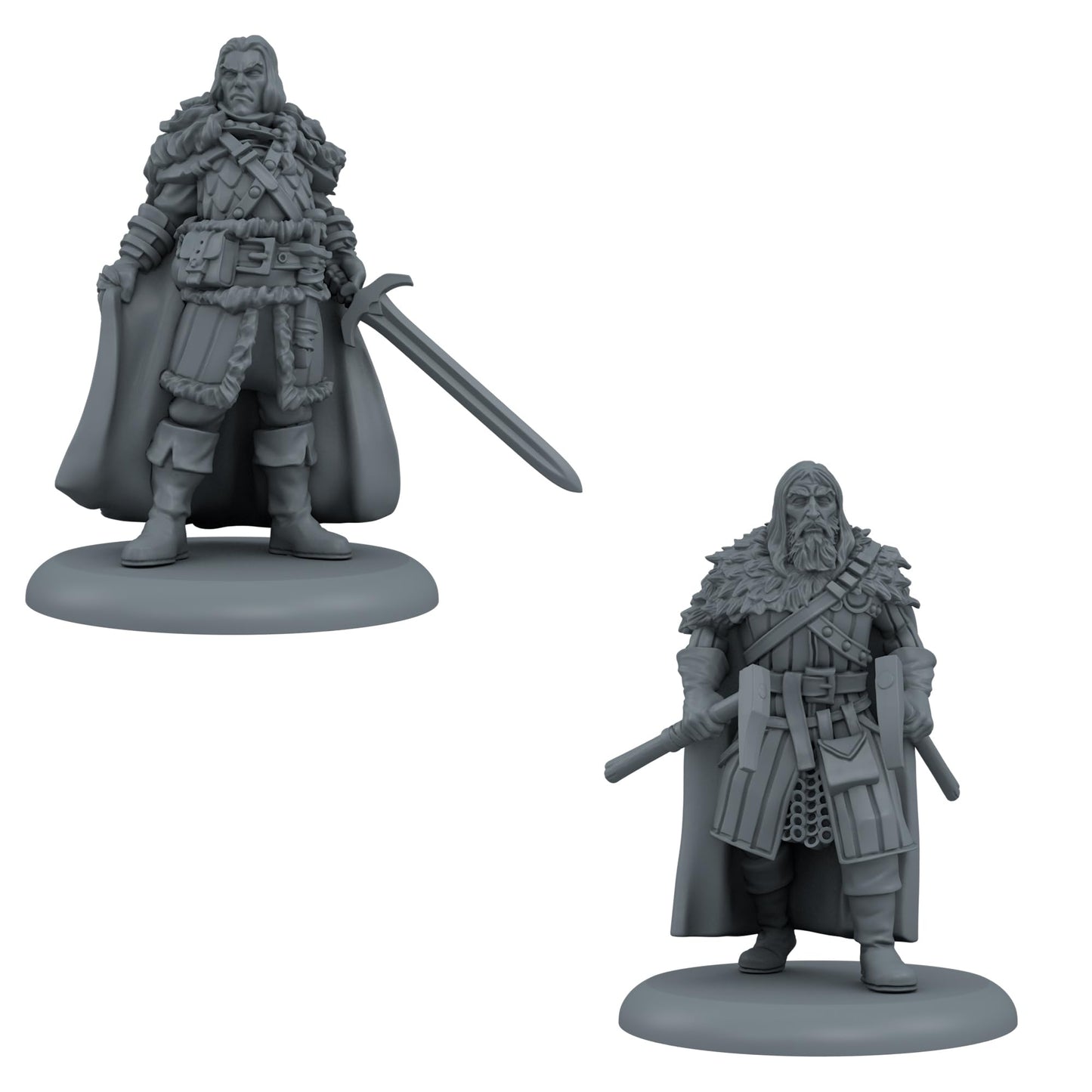 CMON A Song of Ice and Fire Tabletop Miniatures Game Night's Watch Heroes I Box Set (Multilingual Edition) - Strategy Game for Adults, Ages 14+, 2+