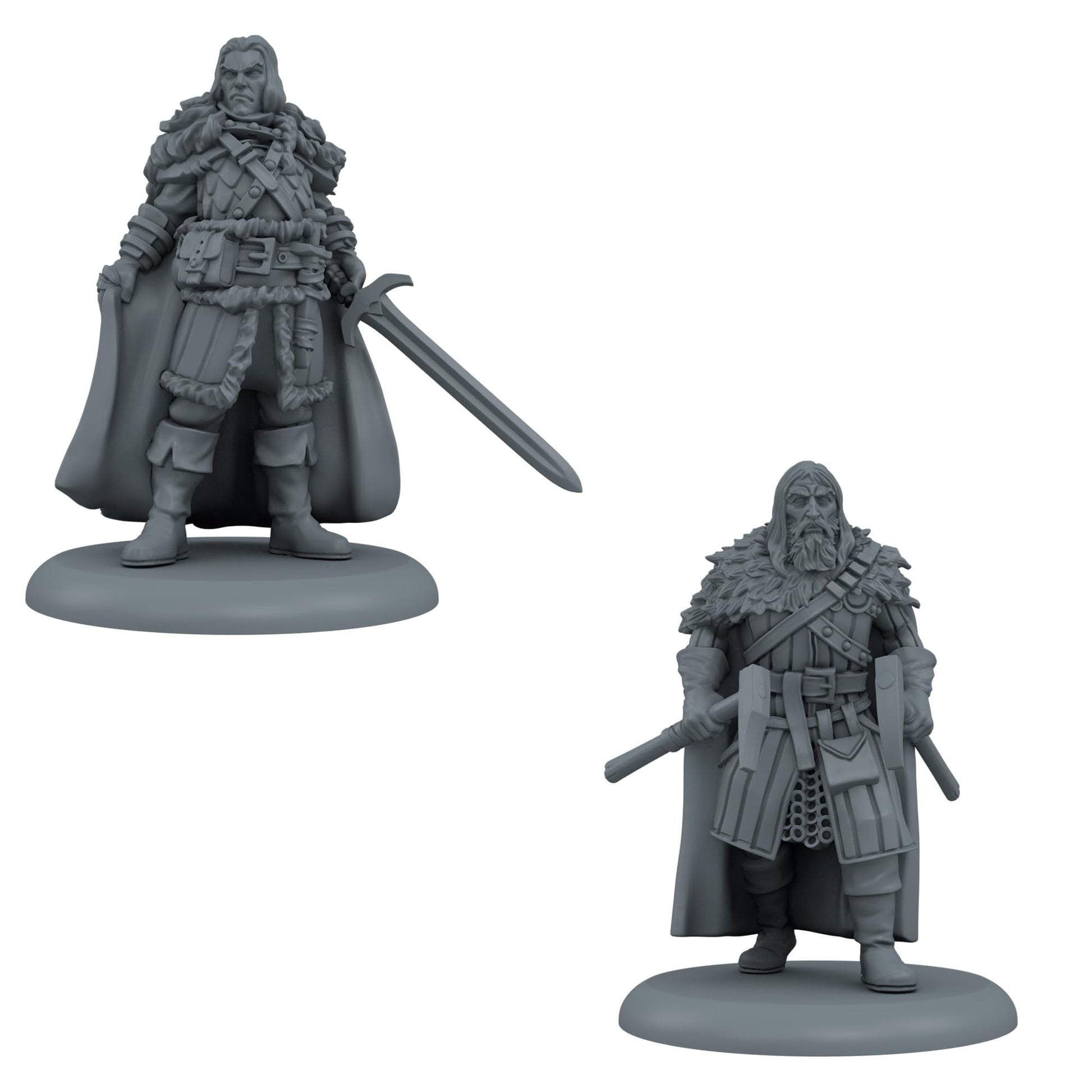 CMON A Song of Ice and Fire Tabletop Miniatures Game Night's Watch Heroes I Box Set (Multilingual Edition) - Strategy Game for Adults, Ages 14+, 2+