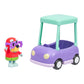 Bluey Basic Granny Toddler Toy Car, 3” Articulated Janet Kids Toy, Immersive Car Toys for Toddlers of Ages 3+