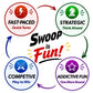 SWOOP Card Game | Family Strategy Party Game | Ages 7+ | 3-8 Players