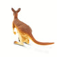 Safari Ltd. Kangaroo with Baby Figurine - Realistic 4" Hand-Painted Wildlife Toy - Educational Companion for Boys, Girls & Kids Ages 3+
