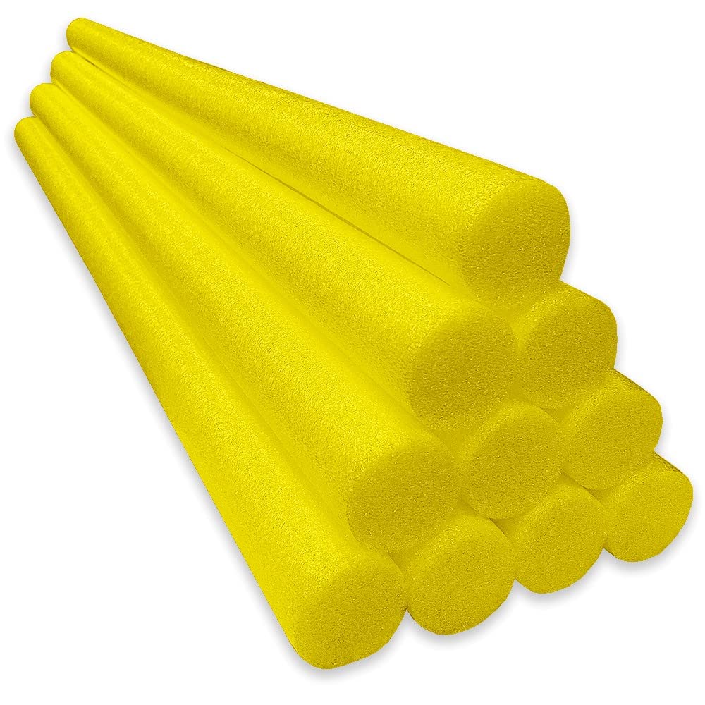 Oodles of Noodles Deluxe Pool Noodles Foam - Pack of 10 - Extra Dense