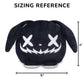 TeeTurtle Glow in The Dark Halloween Bunny 4" Plushie - Cute Kawaii Spooky Stuffed Animal