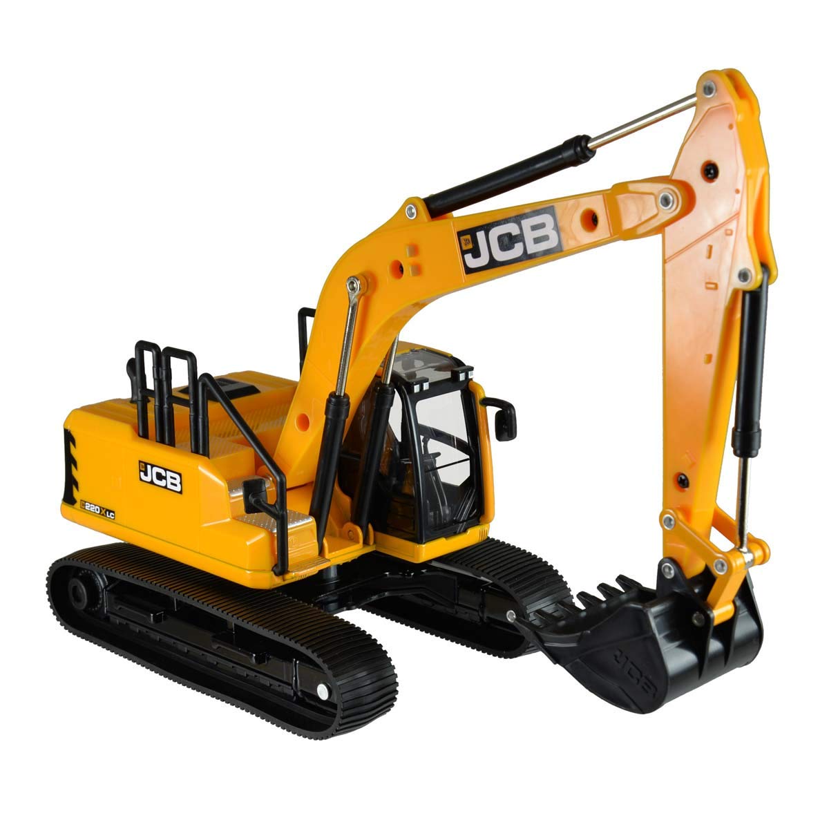 Britains JCB Farm Tomy Toys - Excavator - 1:32 220X - Collectable Tractor Toy - 1:32 Scale Farm Toys - Suitable For Collectors And Kids - 3 Year Plus