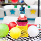 25Pcs Avatar Cake Decorations with 24pcs Cupcake Toppers, 1pcs Big Cake Topper for Avatar Birthday Party Supplies