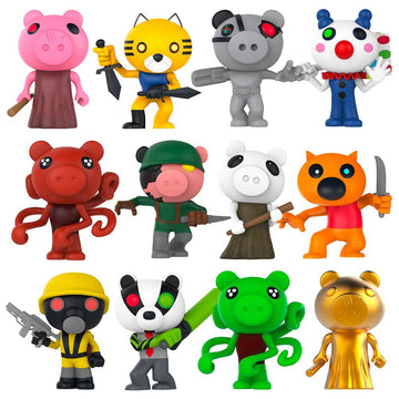 Piggy - Minifigure Mystery Pack (3” Single Figure, Collect All 14, Series 1) [Includes DLC Items],PIGGY - Collectable Minifigure