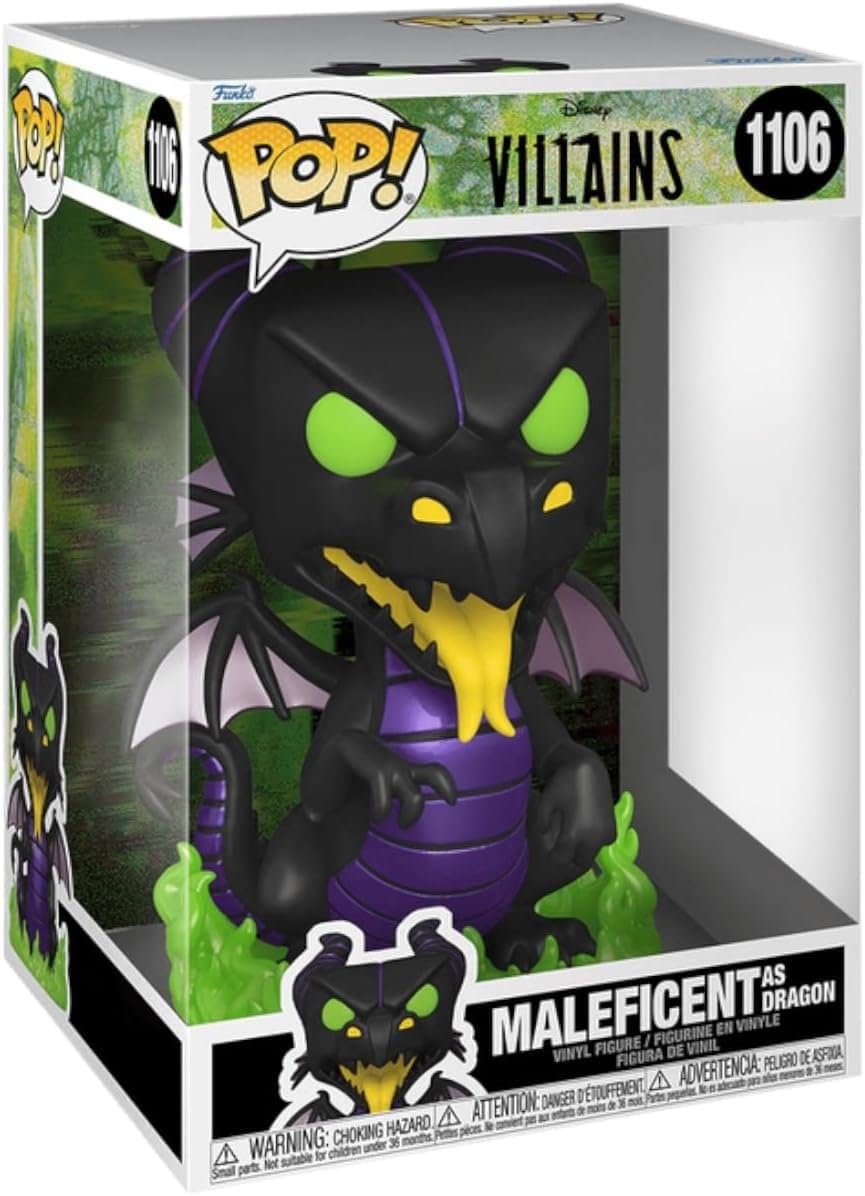 Funko POP! Jumbo: Disney Villains - Maleficent Dragon