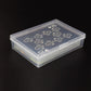 Cwdew Playing Card Deck Cases 6pcs Plastic Empty Playing Card Box Holder Storage Case Organizer Snap Closed, Suitable for 3.5X2.5 inch Game Gard (NO