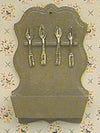Dollhouse Miniature Chrysnbon Spoon Rack