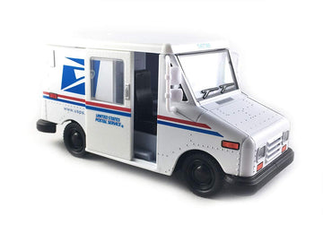 ?? United States Postal Mail Truck USPS 1987 Grumman LLV 1:36 Scale Die Cast Metal 5 Inch Model Toy Truck