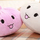 Gardening Spring Plush Toy Plush Toy Steamed Stuffed Fun Cute Dumpling Doll Sleeping Pillow Cushion (White)