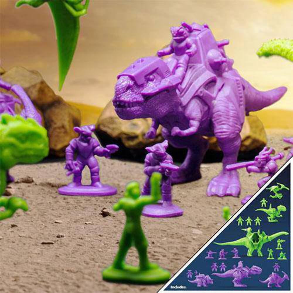 Dino-Riders Rulon Warriors Battle Pack