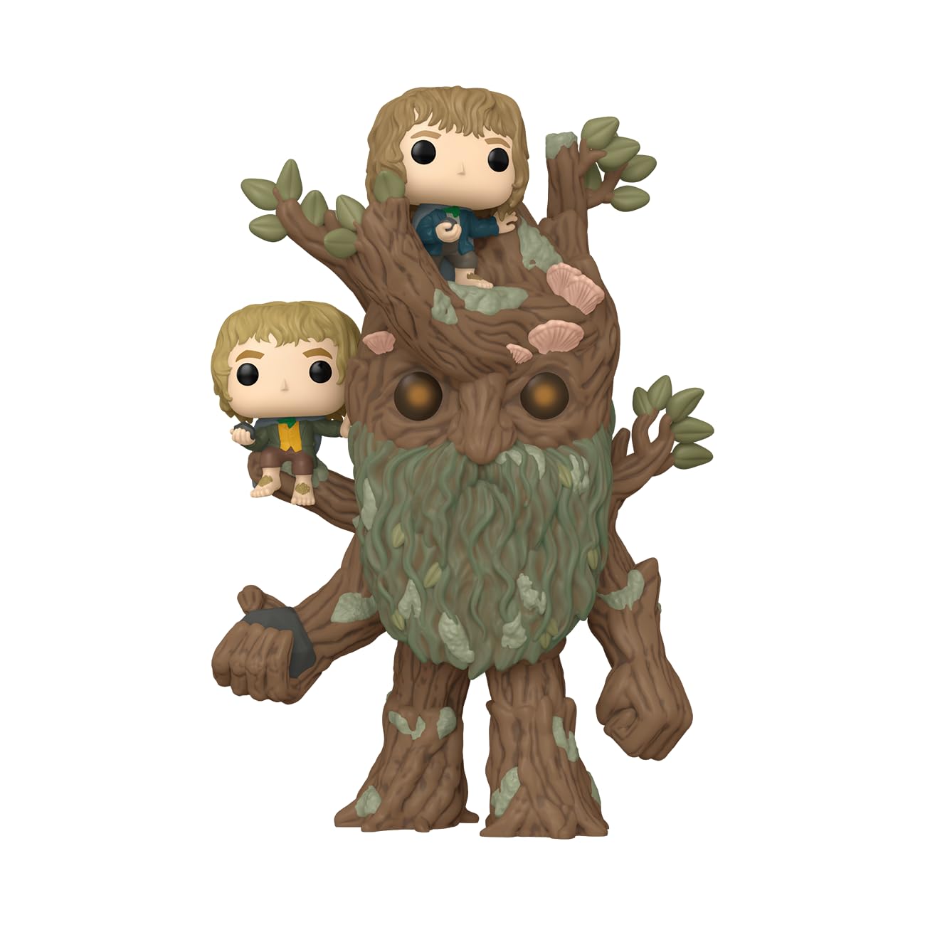 Funko POP! Super: Lord of The Rings - Pippin Took - Treebeard with Merry & Pippin - Collectable Vinyl Figure - Gift Idea - Official Merchandise - for