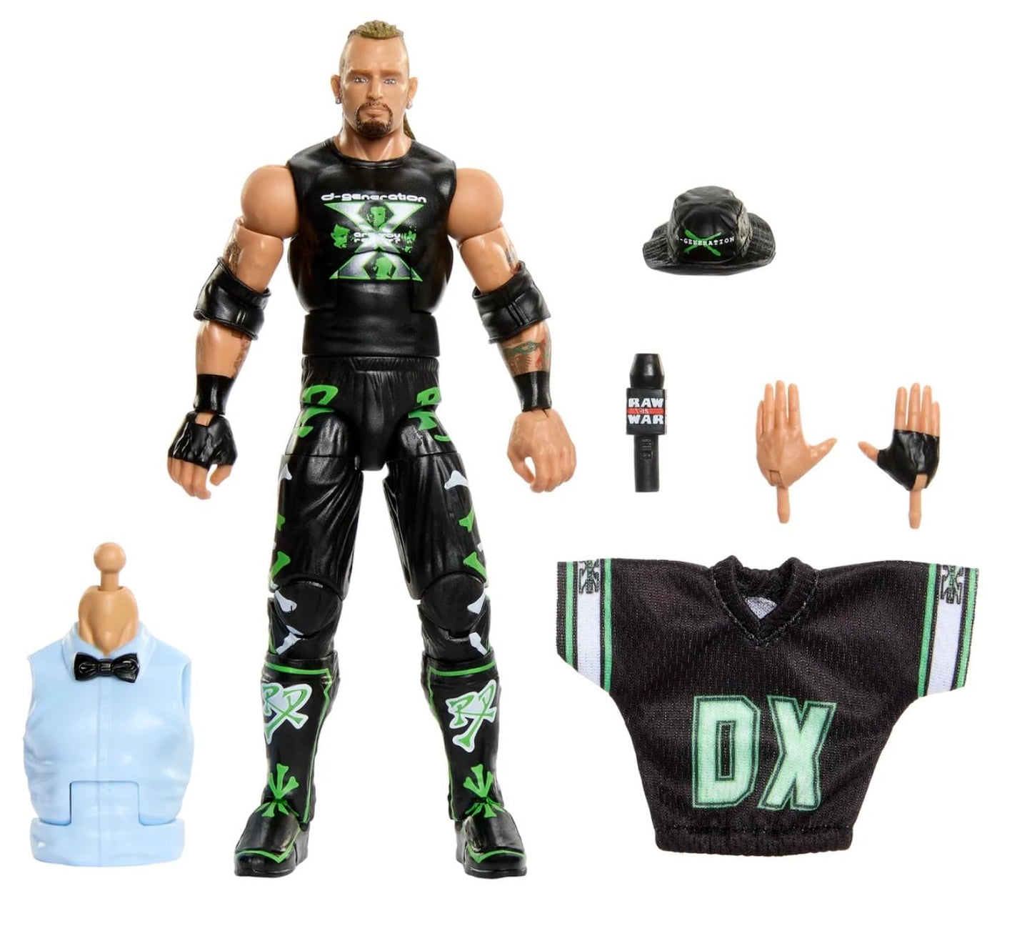 WWE The Road Dogg Mattel Elite Collection Monday Night War v WCW Greatest Hits Series 3 Wrestling Action Figure Toy