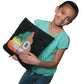 Fun Express 14" Rainbow Flipping Sequin Stuffed Poop Emoji Pillow
