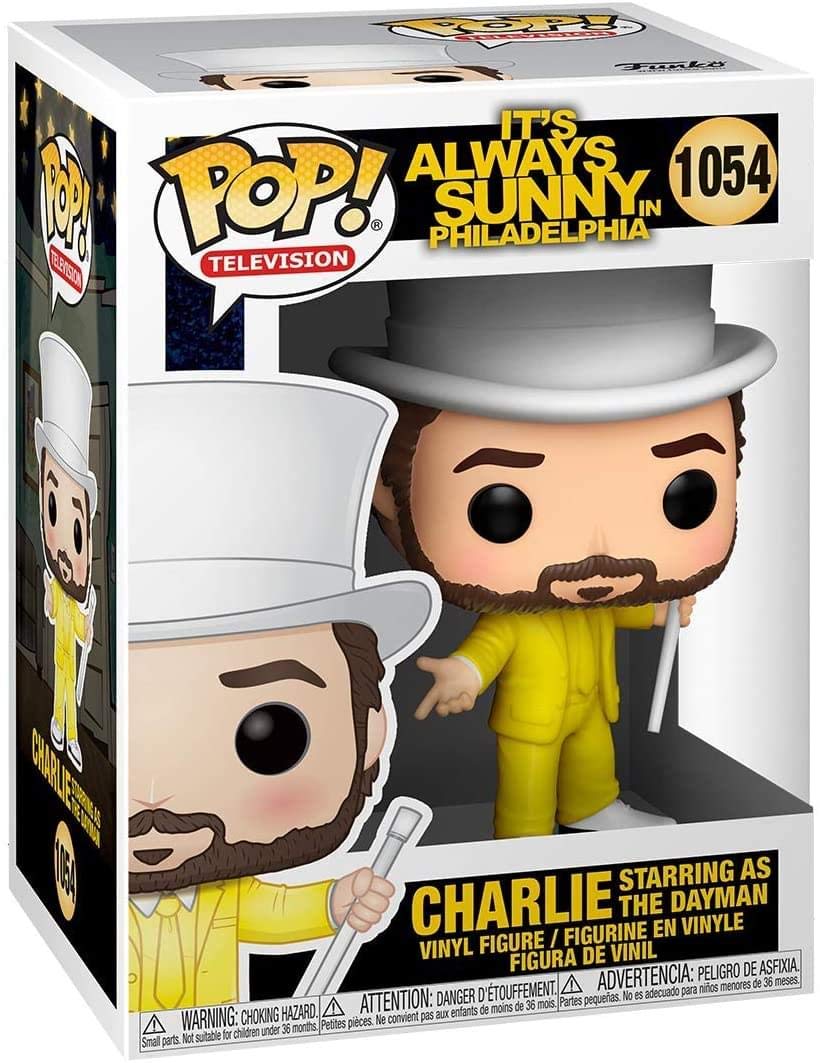 Funko Pop! TV: It's Always Sunny in Philadelphia - Charlie as The Dayman, 3.75 inches