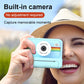 Instant Camera, Selfie Kids with 1080P Videos, Holiday Birthday Gifts for Kids Age 3-12, Toddler Portable Travel Print Digital Camera Toy for Boys