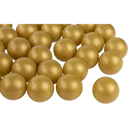 Plastic Gold Ping Pong Balls - Beer Pong & Table Tennis Accessory for Pingpong Play - DIY Crafts & Party Decor with Gold Balls - 50 Pack, 1.5 Inch