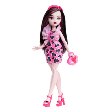 Monster High Draculaura Doll Features 10+ Flexible Joints for Girls Ages 4 and Up