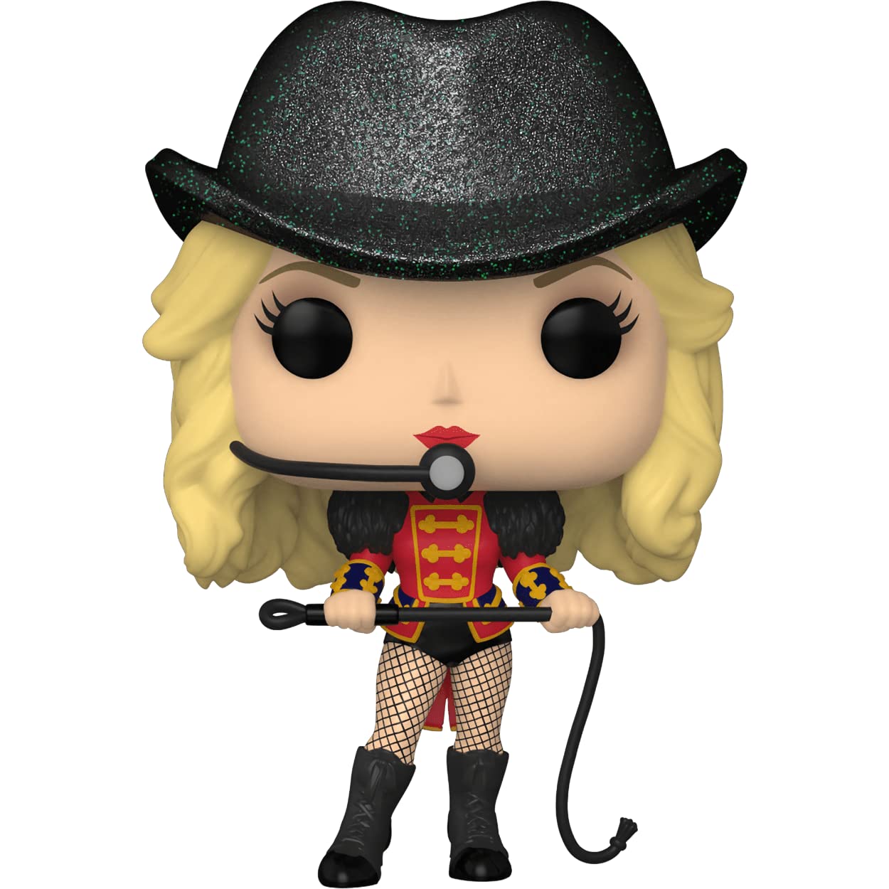 Funko Britney S p e a r s (Chase): P o p ! Rocks Vinyl Figurine Bundle with 1 Compatible 'ToysDiva' Graphic Protector (262-61435 - B/A)