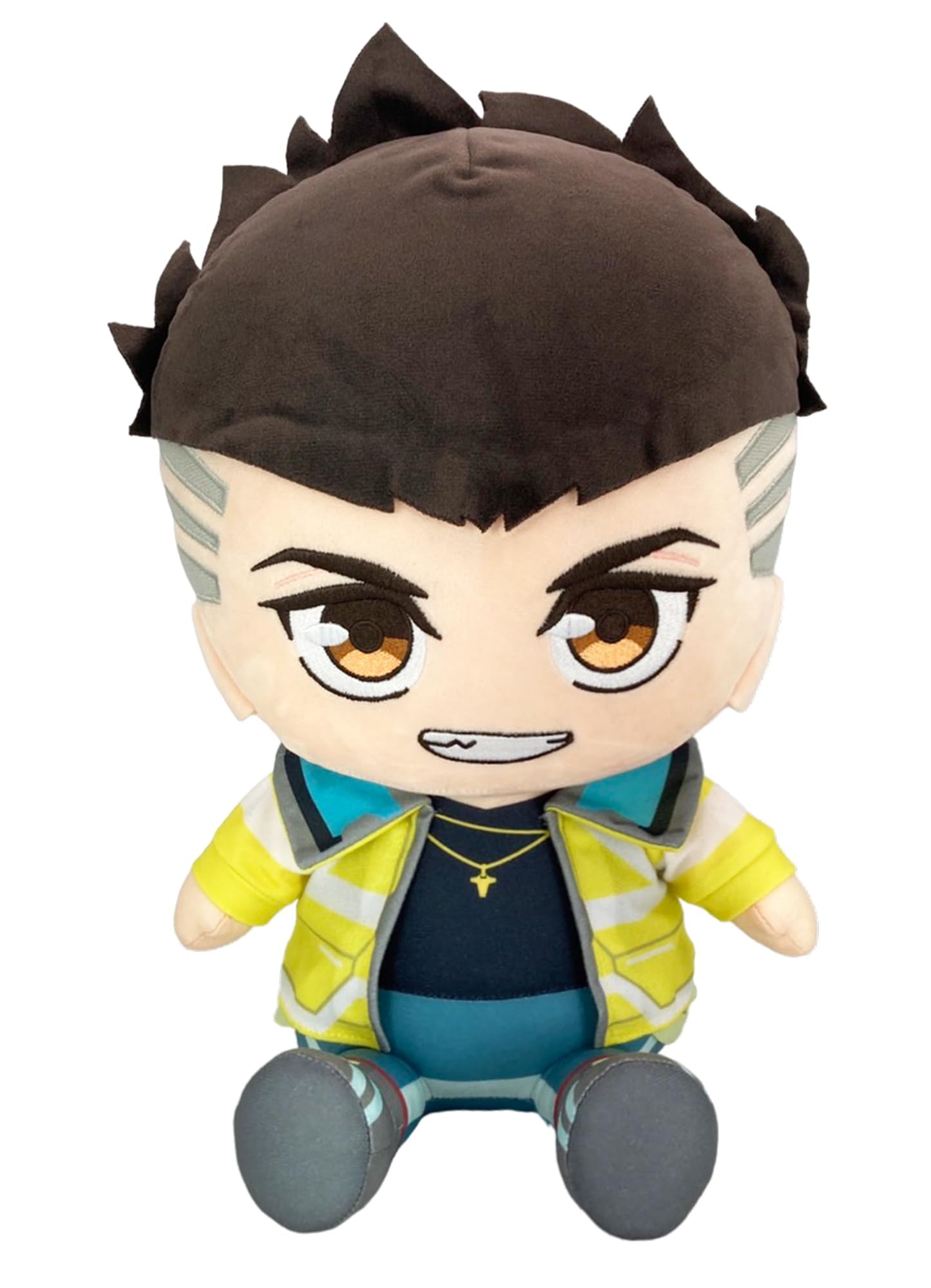 Great Eastern Entertainment Cyberpunk Edgerunners - David Martinez Sitting Pose Plush 12" H