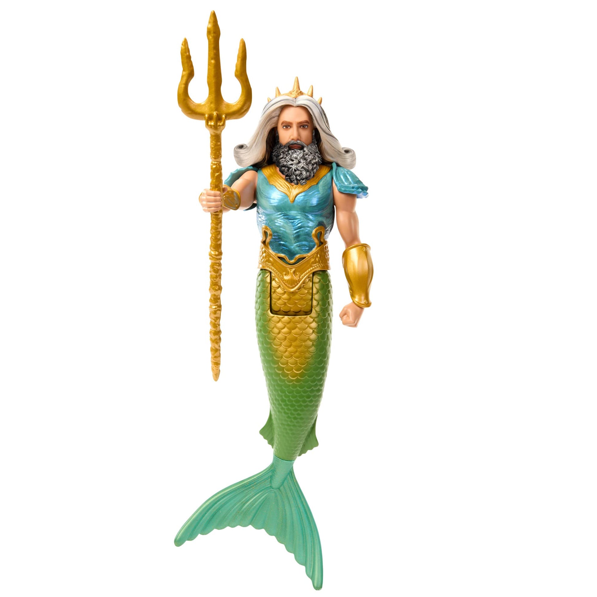 Mattel Disney Toys, Collectible Set of 3 Fashion Dolls with Ariel, King Triton & Ursula in Signature Outfits, Inspired by The Little Mermaid