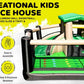 Island Hopper Fort All Sport 7-in-1 Inflatable Bounce House - Climbing Wall, Slide, Soccer Goal, Basketball Hoop & More - Outdoor & Indoor Bounce