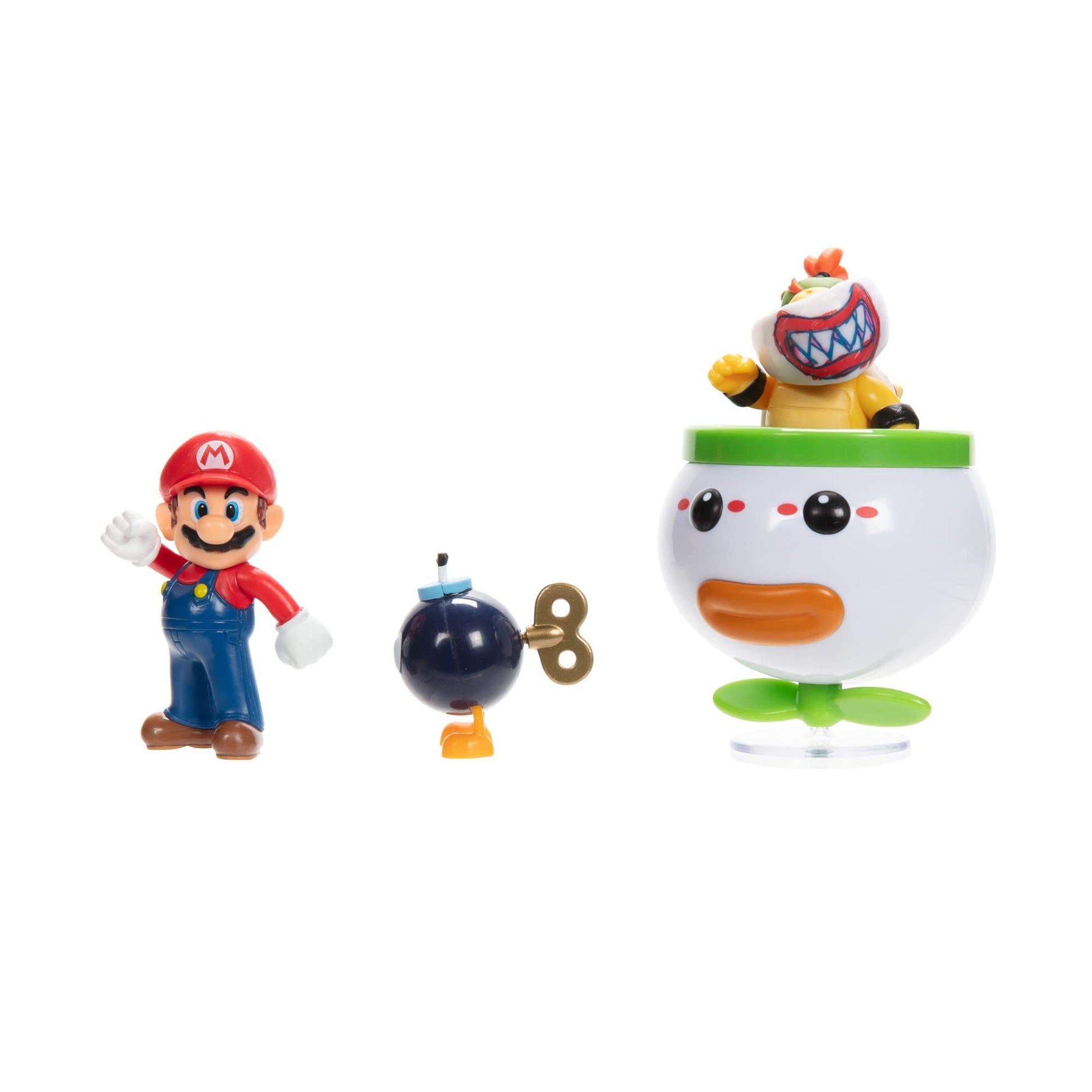 Super Mario 410314 Action Figures, Mario and Bowser