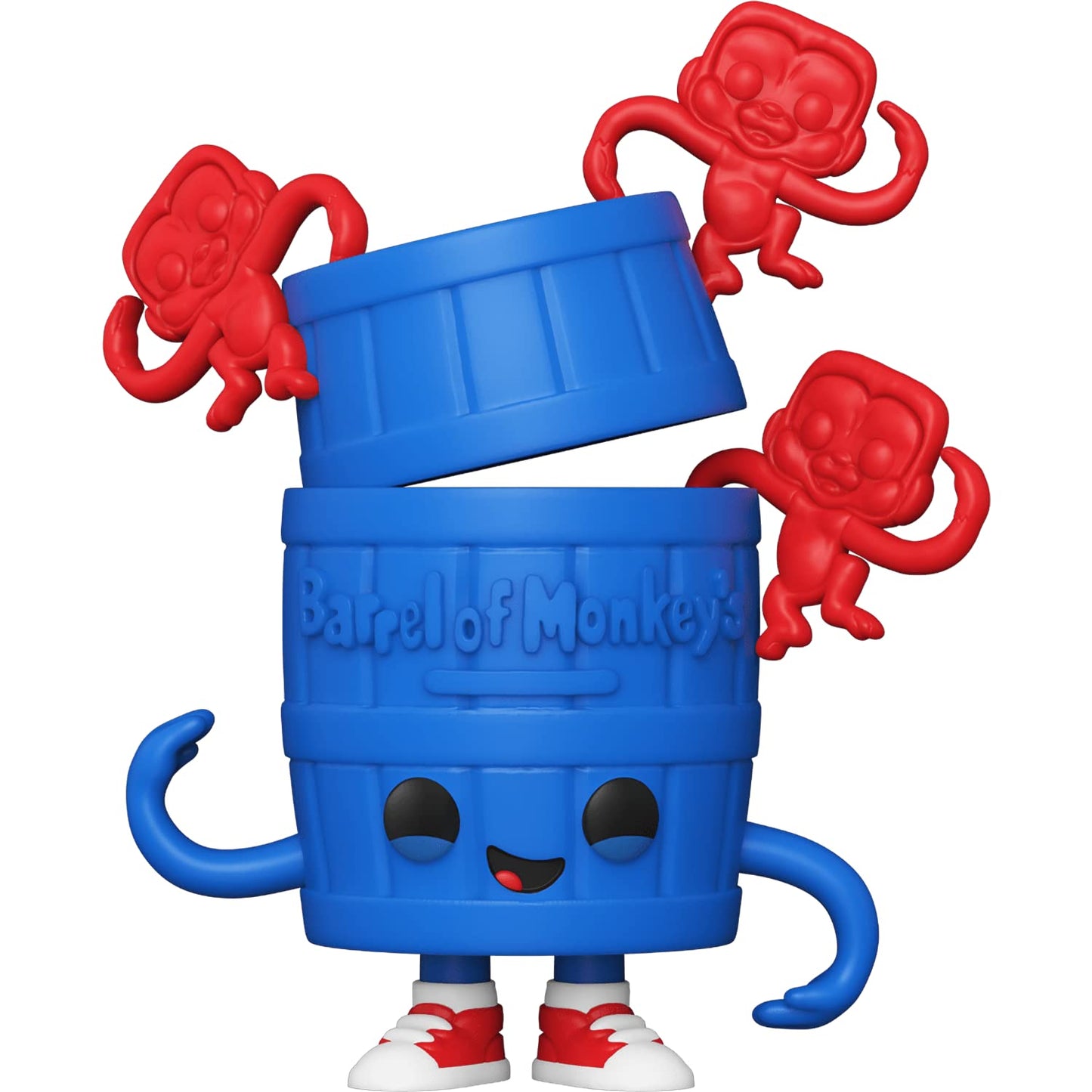 Funko B a r r e l of Monkeys: P o p ! Retro Toys Vinyl Figurine Bundle with 1 Compatible 'ToysDiva' Graphic Protector (100-57809 - B)