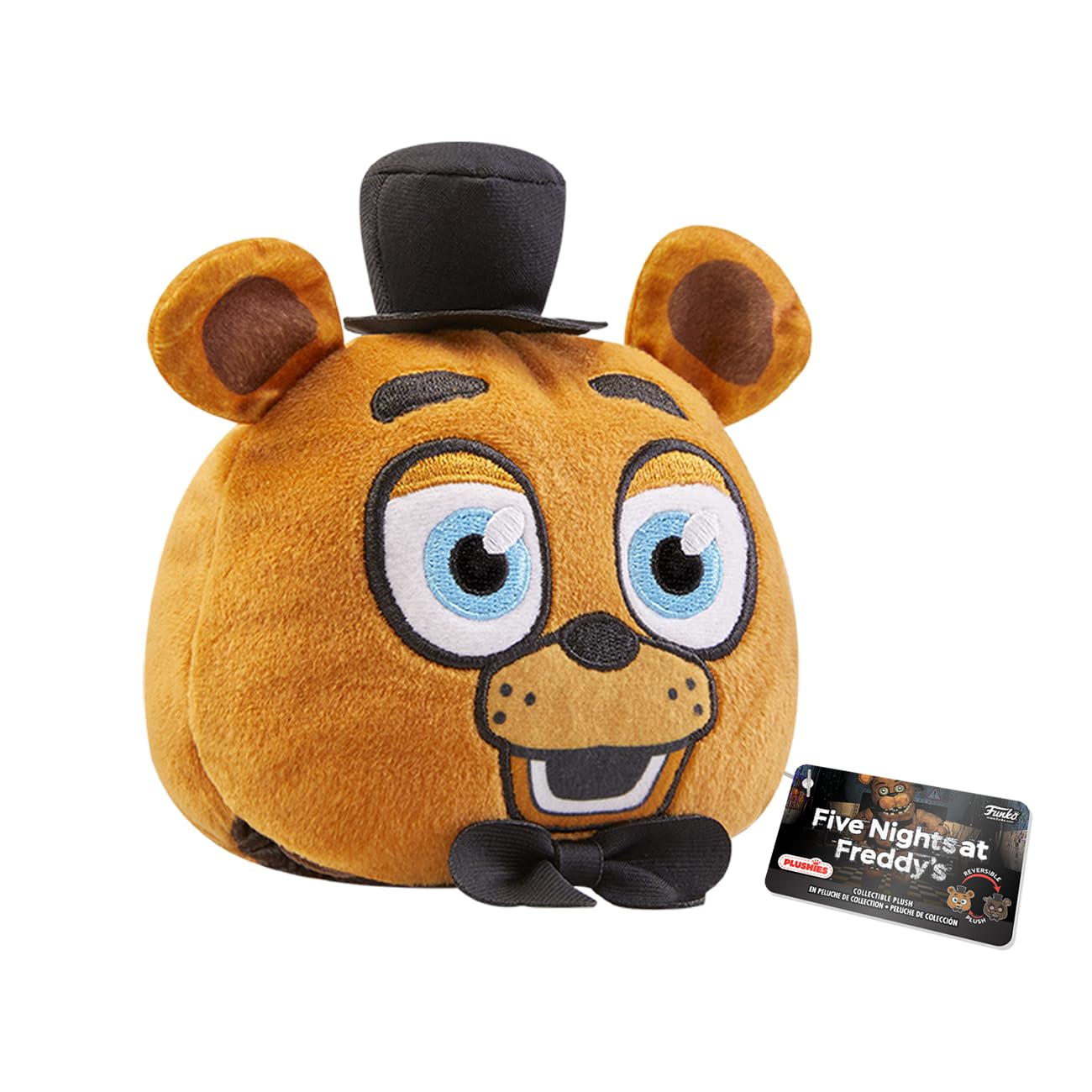 Funko Plush: Five Nights at Freddy's Reversible Heads - Freddy 4"