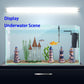 SHENIAFC Four Resin Lighthouse Models, Miniature Lighthouses, Outdoor Lighting, Garden Courtyard, Lawn, Fish Tank Decorations (Yellow+Blue)