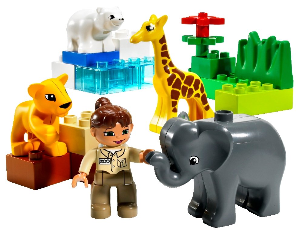 LEGO DUPLO Town 4962 Baby Zoo Building Set