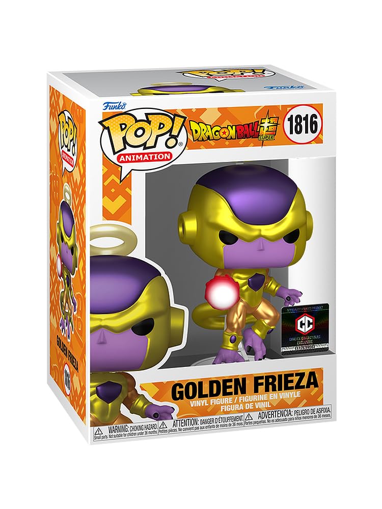 Funko Pop! Anime Dragon Ball Super - Golden Frieza (Metallic) Vinyl Figure